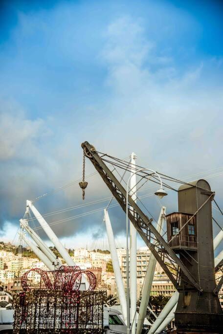 La Finestra Sul Cielo Del Porto Antico Di Genova Apartamento Exterior foto