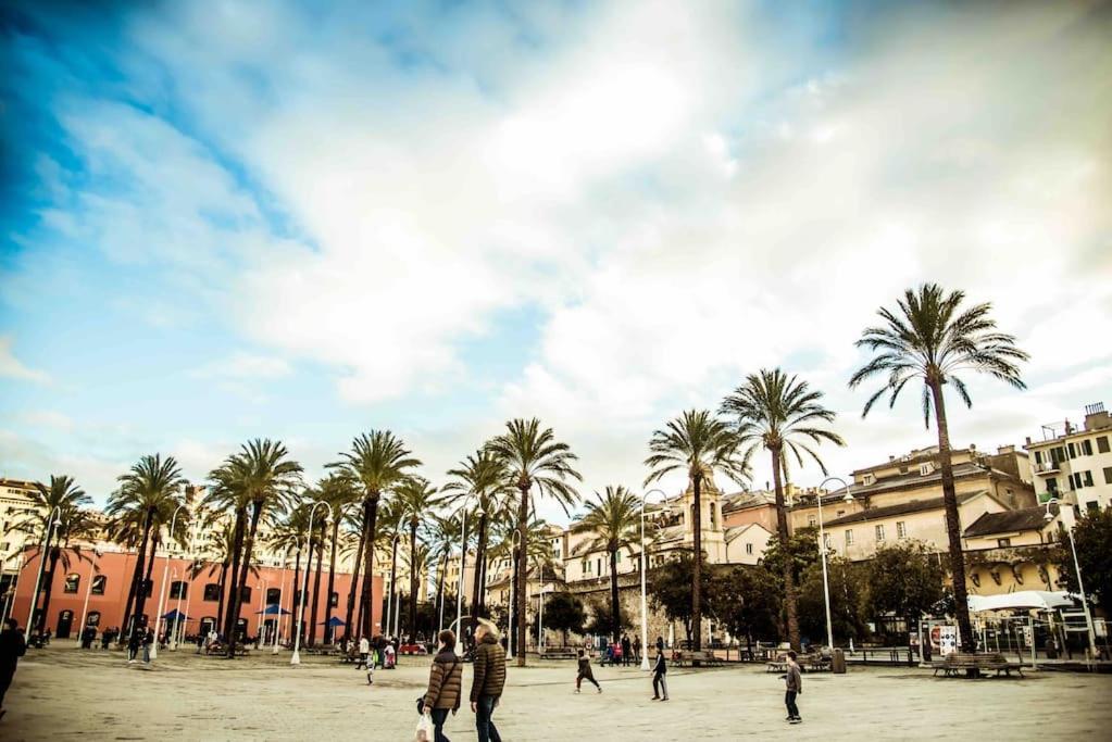 La Finestra Sul Cielo Del Porto Antico Di Genova Apartamento Exterior foto